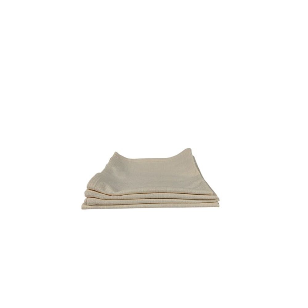 Quince Home Table Napkin Set Ivory 20x20